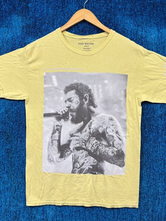 Post Malone If Yall Weren't Here I'd Be Crying Tour Tee M - Picture 1 of 4